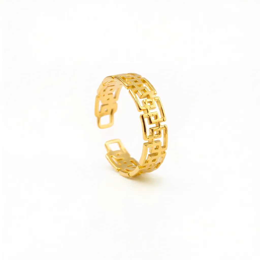 nfinity Link Adjustable Statement Ring - Image 4