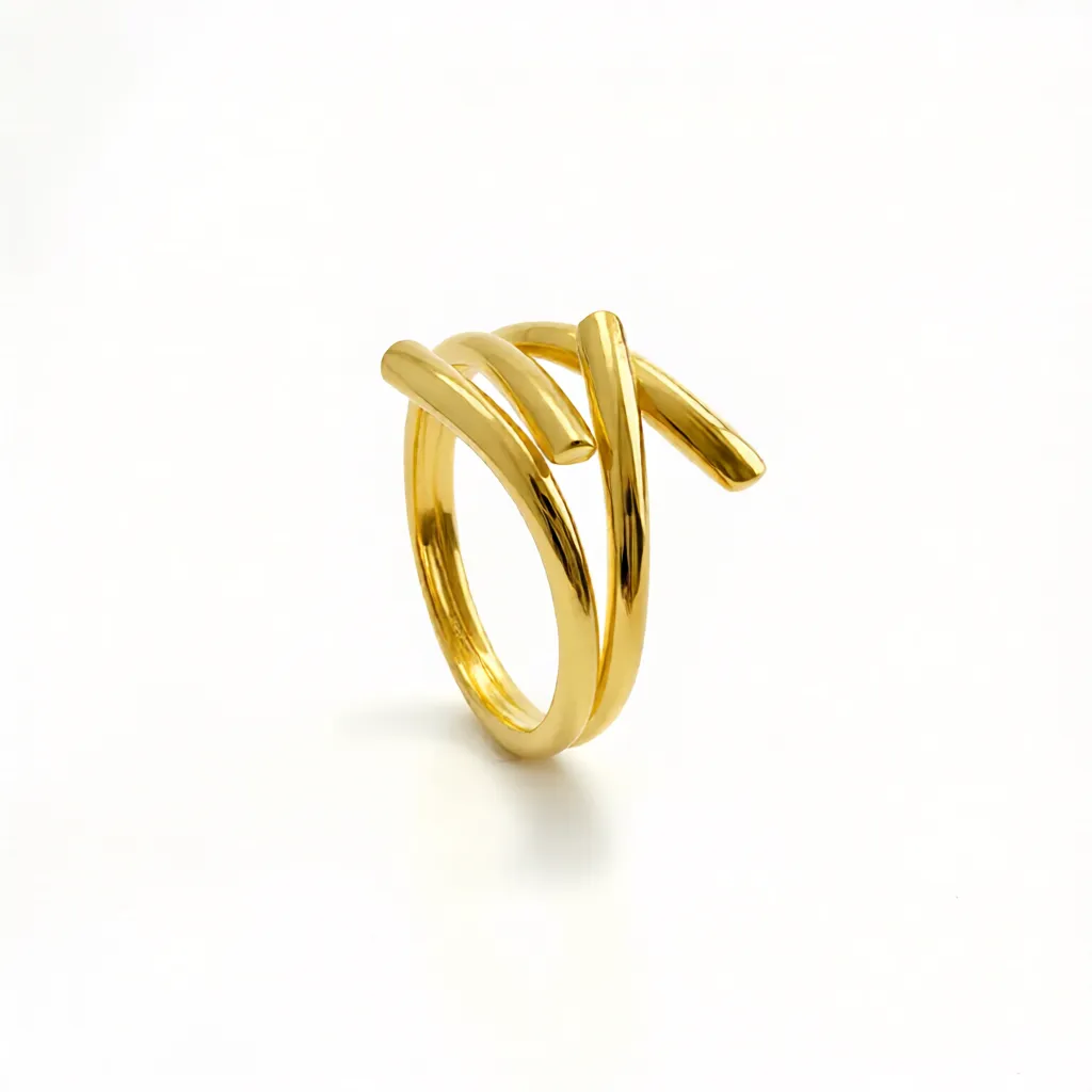 Elysian Wrap Gold Plating Ring - Image 3
