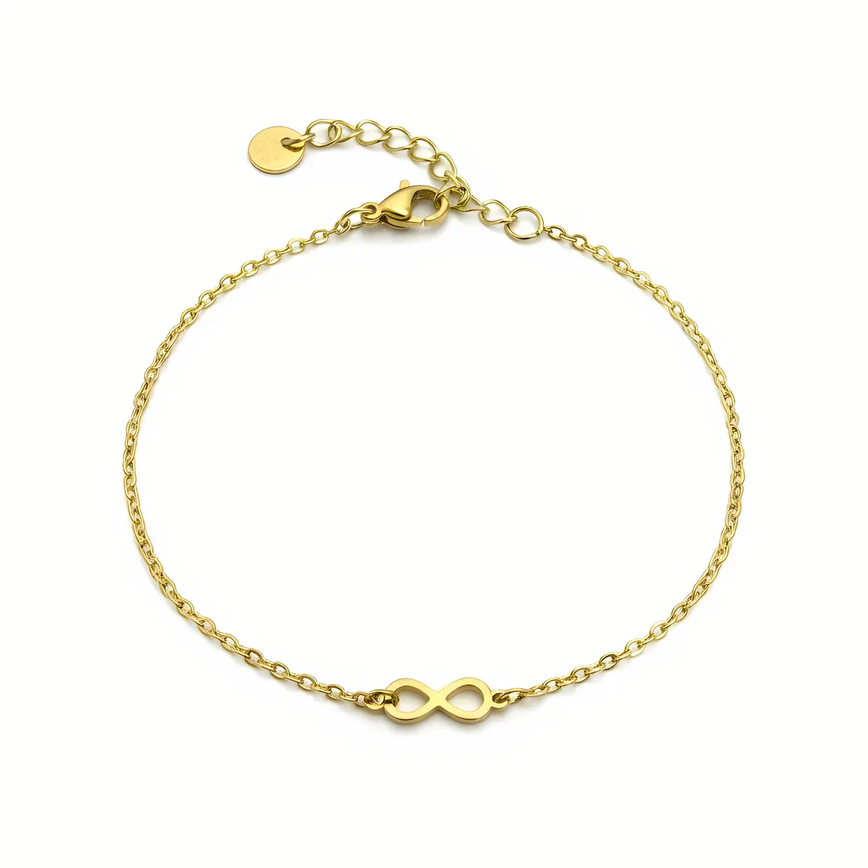 Infinity Symbol Dainty Chain Bracelet