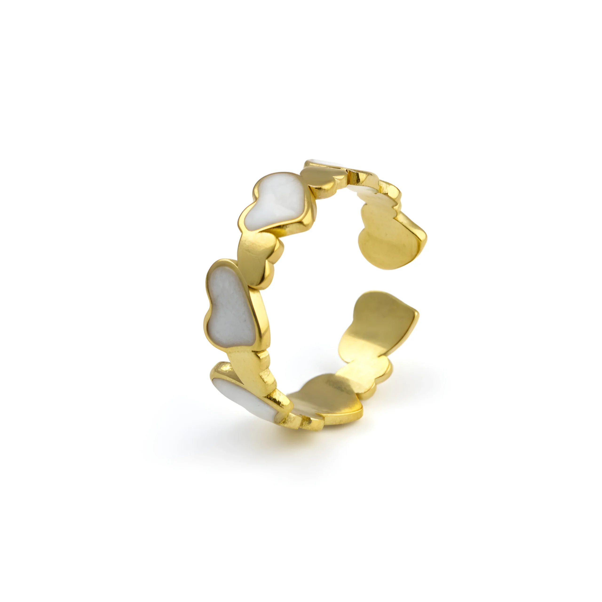 Infinite Love Accent Gold Plate Ring
